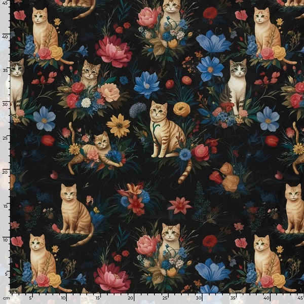 Canvas med katte