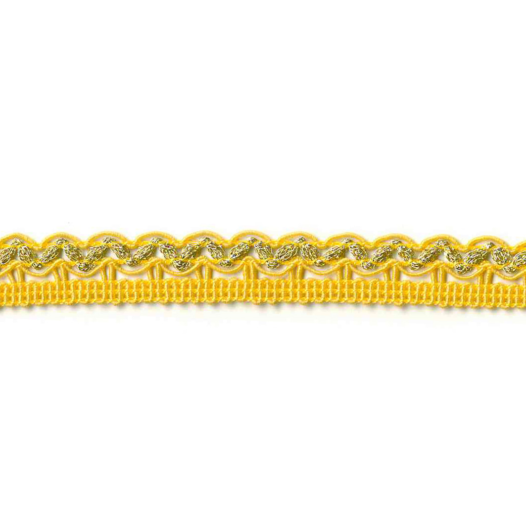 Blonde bånd m/lurex, guld