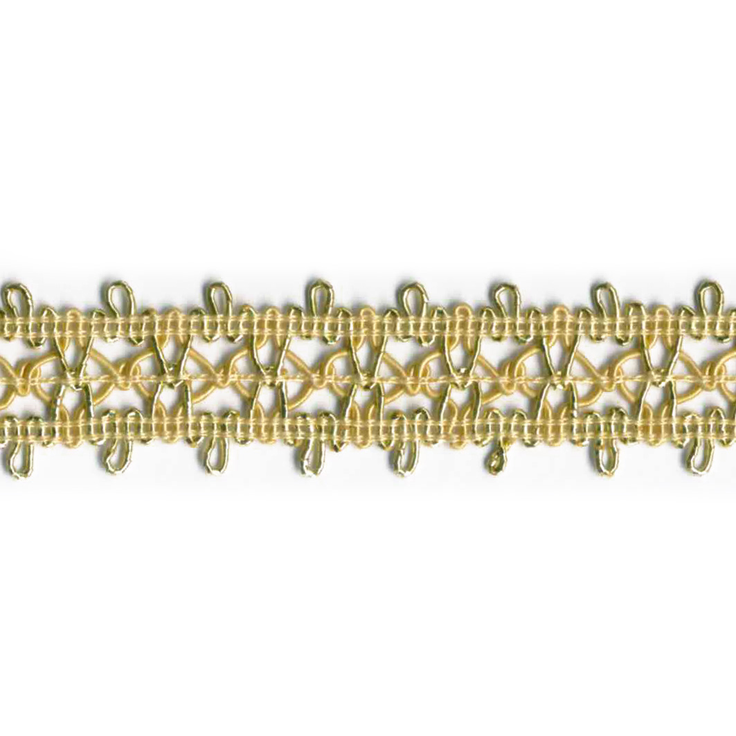 Blonde bånd m/lurex, guld