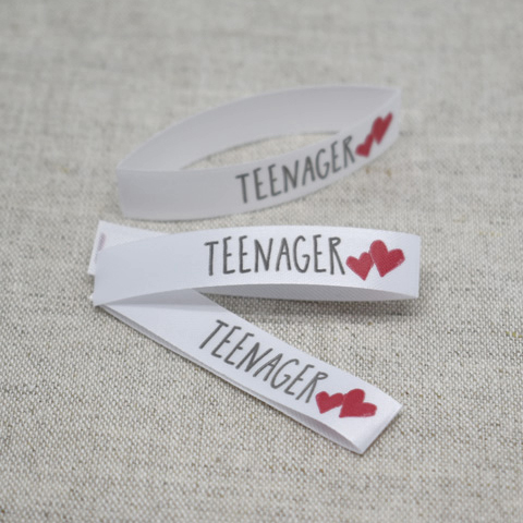 Størrelsesmærke Teenager, Handmade