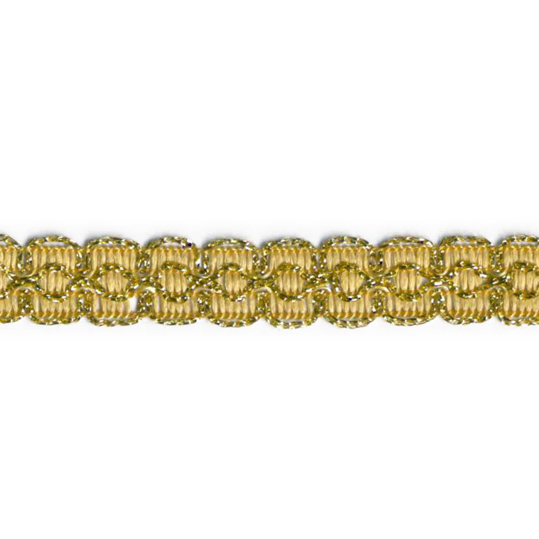 Blonde bånd m/lurex, guld