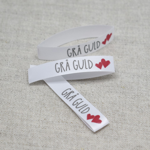 Størrelsesmærke Grå Guld, Handmade