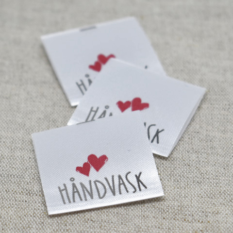 Vaskeanvisning, Handmade, håndvask