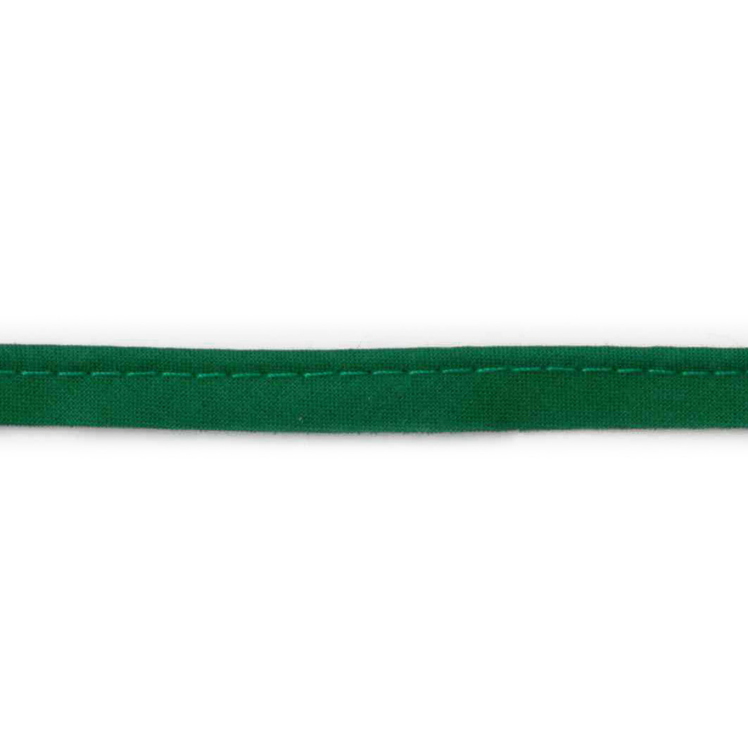 Bomuld piping, græs grøn