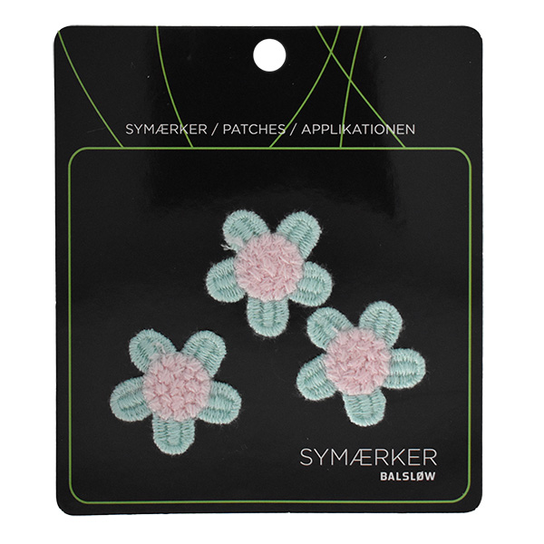 Symærke m/Blomst, 30x30