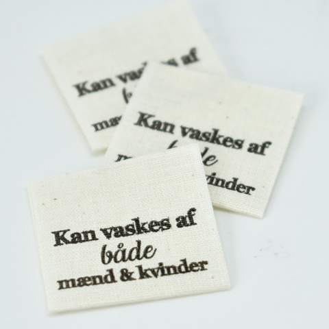 Vaskeanvisning, midtfoldet