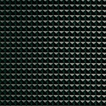 Læder (imit.) m/Pyramider, sort