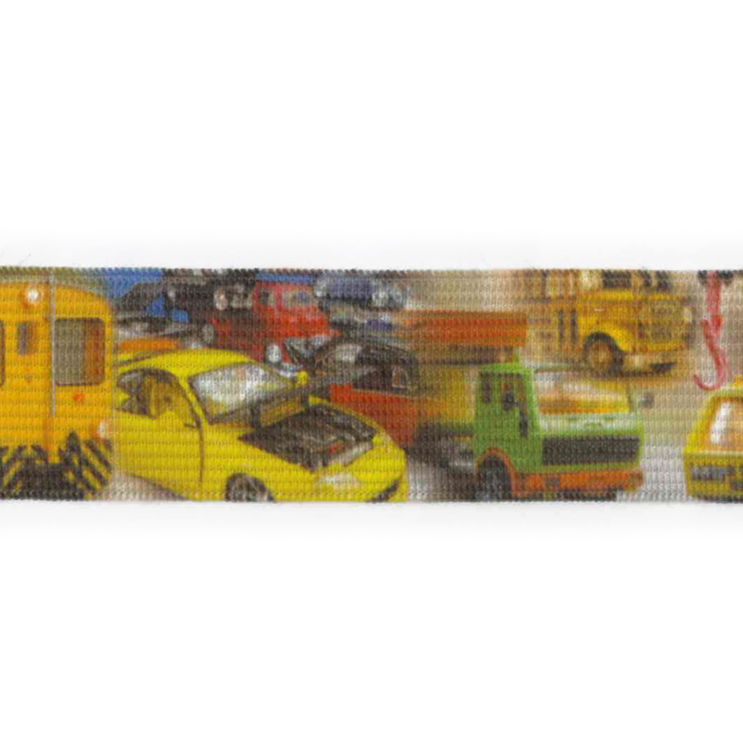 Elastik m/tryk fotoprint, transport