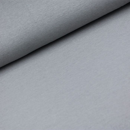 Viscose jersey, ensfarvet, metervare, grå