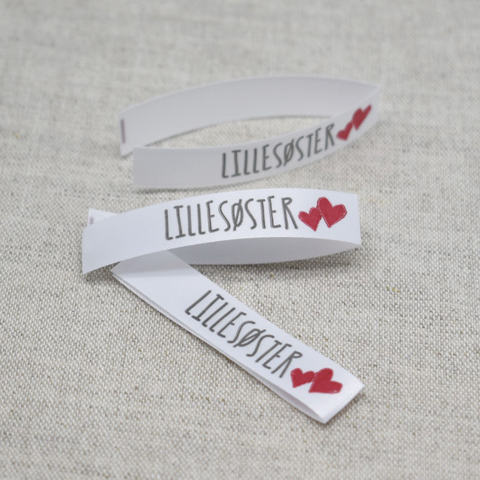 Størrelsesmærke Lillesøster, Handmade