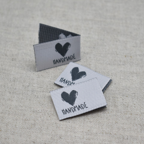 Vævet tag, Handmade, midtfoldet
