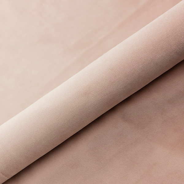 Møbelstof, velour, sart lyserød