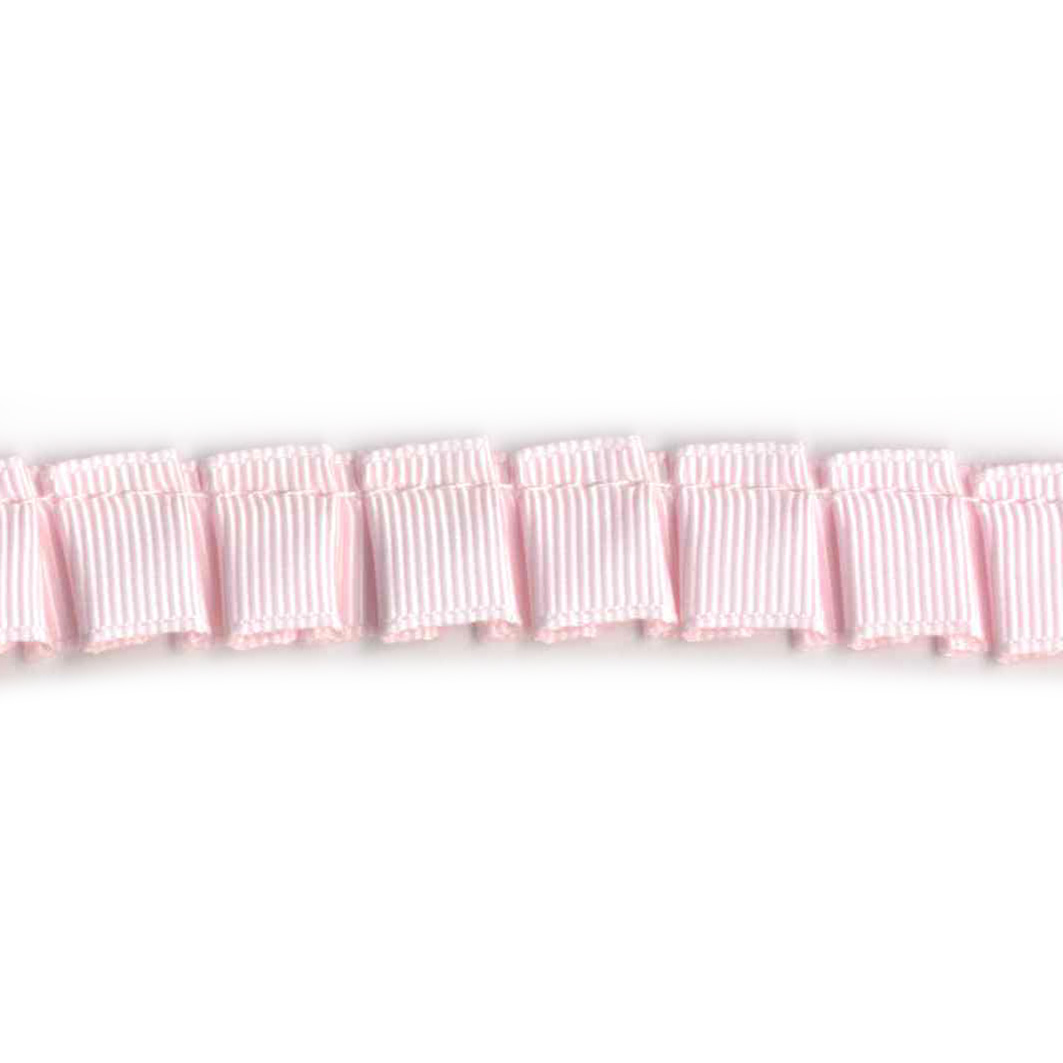 Plissé bånd grosgrain