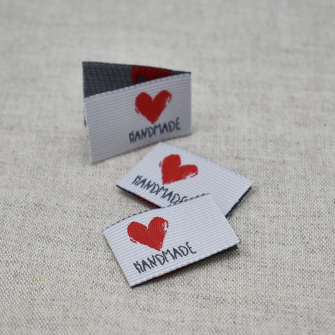 Vævet tag, Handmade, midtfoldet