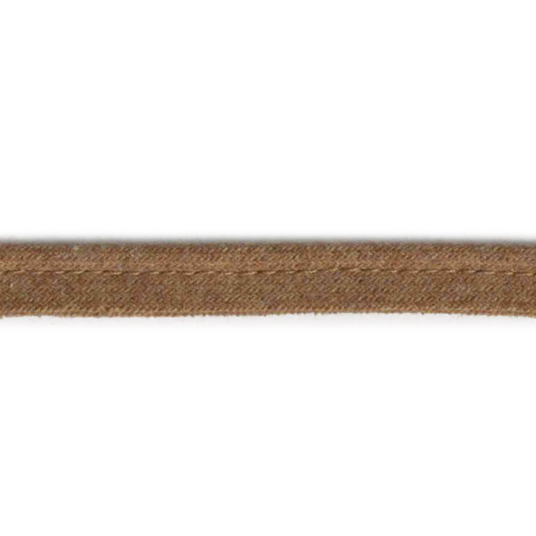 Uld piping, brun