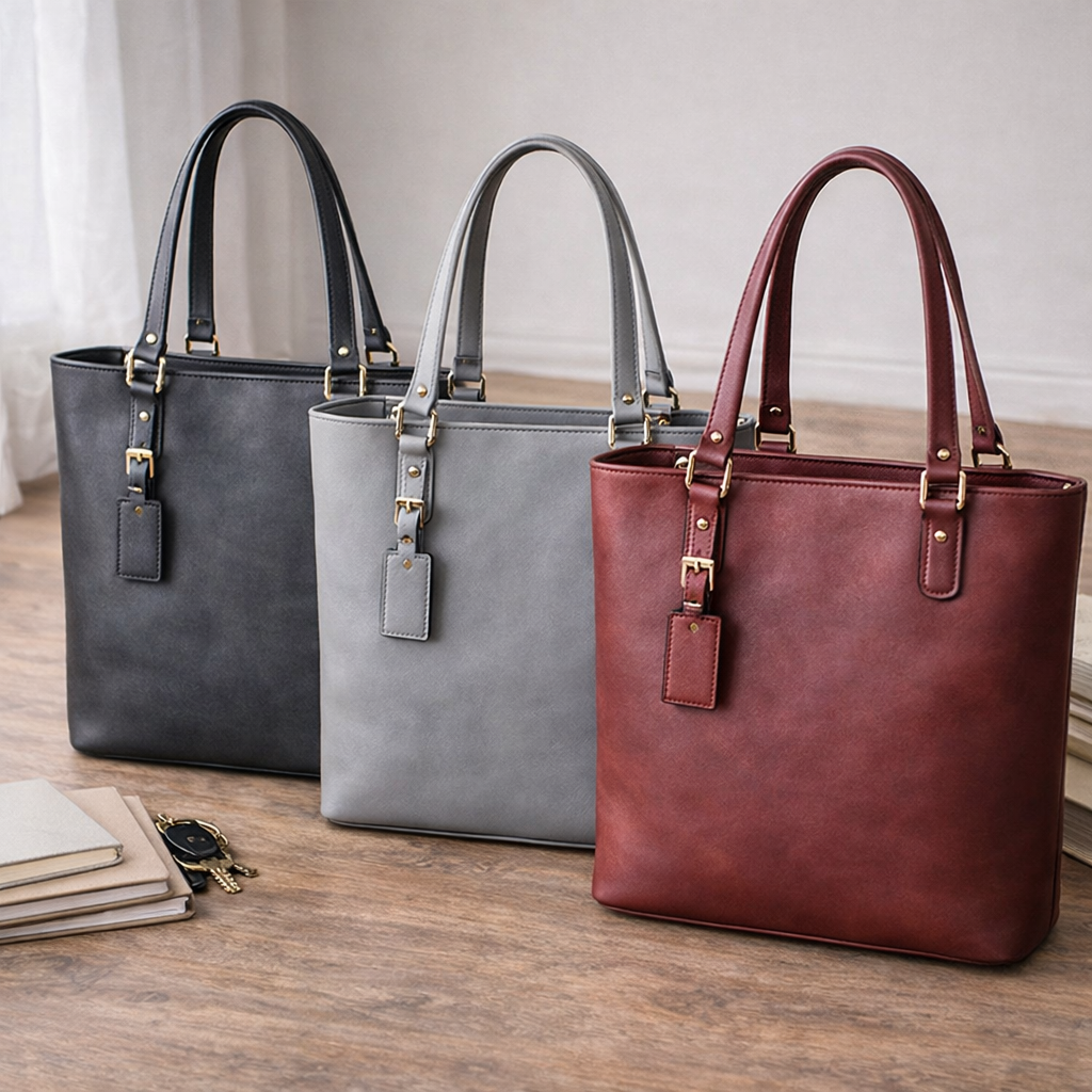 Læder stof, metervare, imiteret, sort 