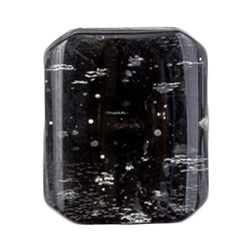 Knapper, sort, glitter, 20 mm (01040)