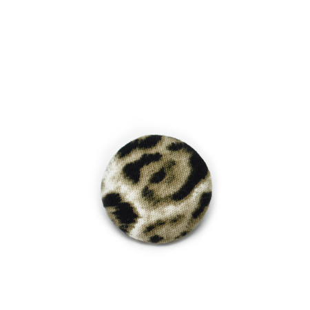 Poplin dyreprint, knapper